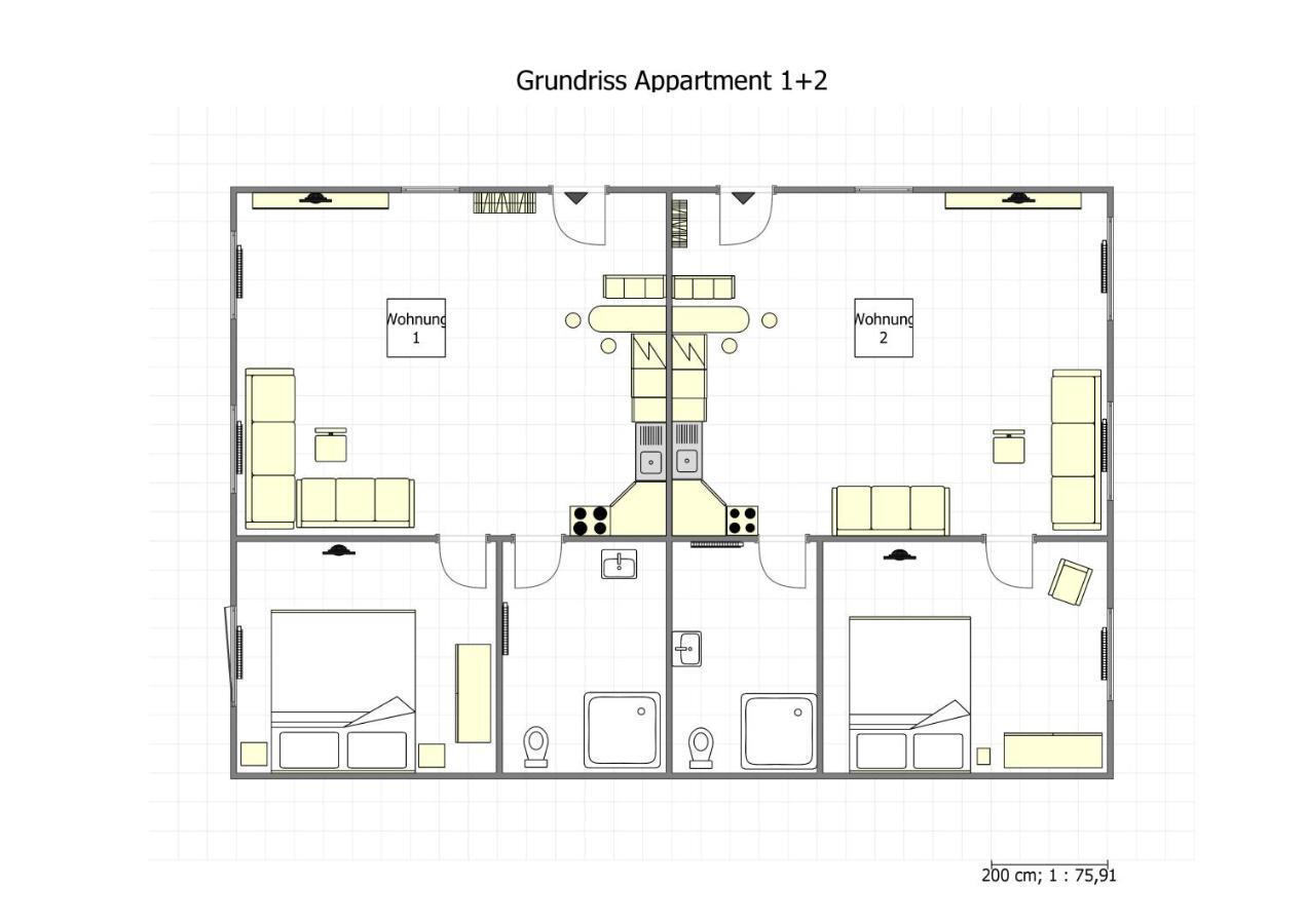 Ferienwohnung Hellwig Wendisch Rietz Εξωτερικό φωτογραφία